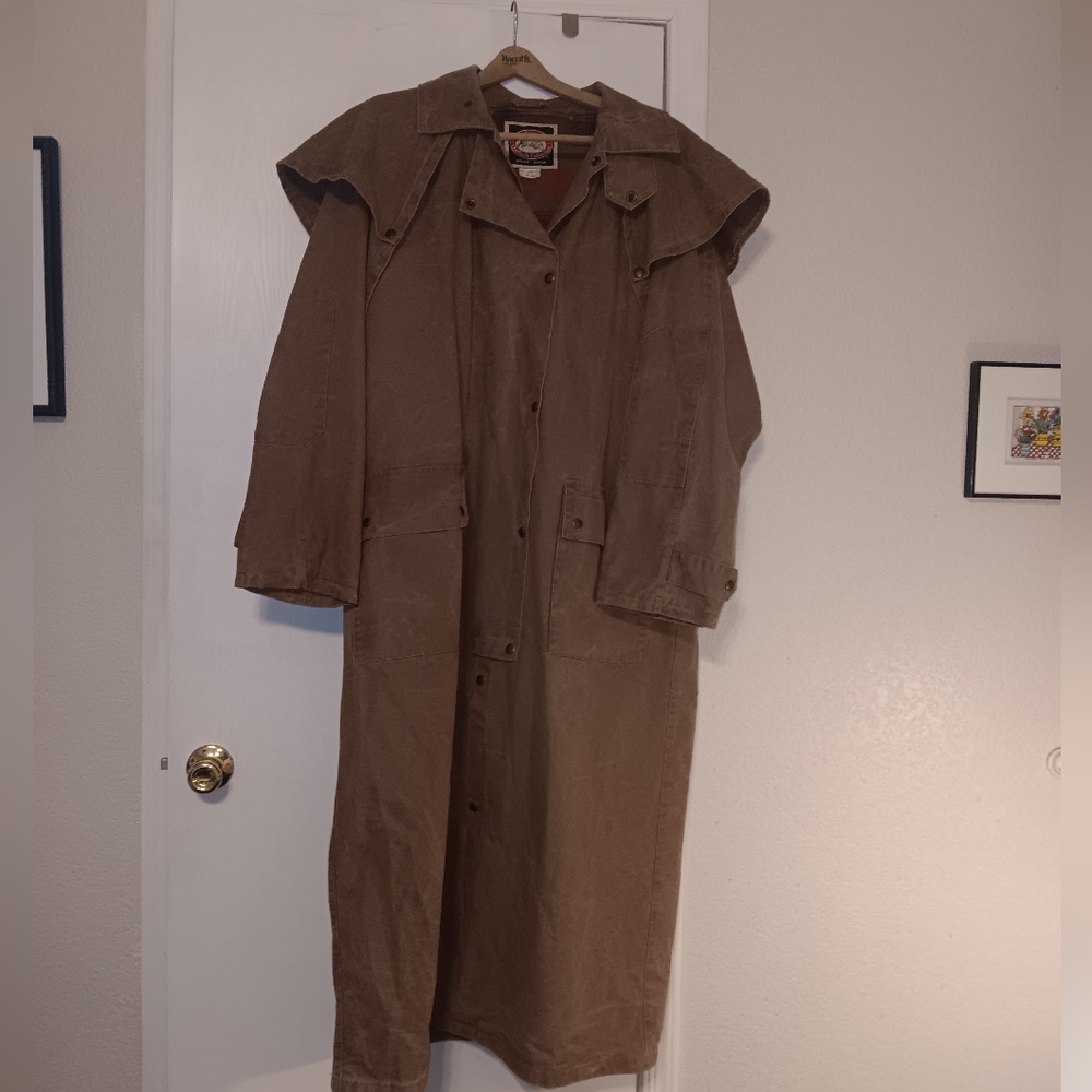 MEN'S Cowboy Duster Coat by The Australian Outback Collection Size XL